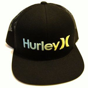 Hurley snapback hat with gradient